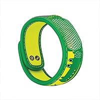 PARA'KITO Bug & Mosquito Bracelets for Kids | Mosquito Spray Alternative | Waterproof, Outdoor Insect Wristband w/Natural Essential Oils | Hiking, Trekking & Camping Accessories (Crocodile)
