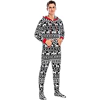 TianMaiGeLun Family Matching Christmas Onesies Pajamas,Athleisure clothing for youth couples