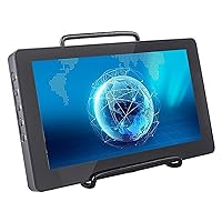 SunFounder 7 Inch Touchscreen for Raspberry Pi 5 Capacitive Screen IPS Monitor LCD Display Supports HDMI USB-C for Raspberry Pi 5 4B 3B+ 2 Model B Windows with Bracket