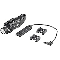 Streamlight 69453 TLR RM 2 Laser-G 1000-Lumen Low-Profile Raile Mounted Tactical Lighting System with Remote Pressure Switch, Key Kit, Mounting Clilps, and Two (2) CR123A Batteries, Black