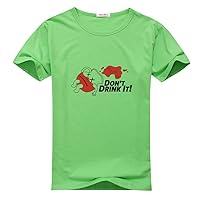 Don't Drink The Kool AID for Men Printed Short Sleeve Tee T-Shirt Green