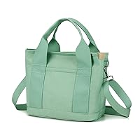 Lightweight Tote Shoulder Bag Small Crossbody Messenger Handbag for Ladies Women Girls Nylon Purse Phone Bag