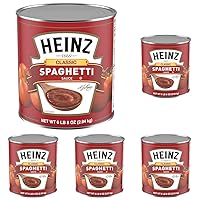Heinz Classic Spaghetti Sauce (6.8 lbs Can) (Pack of 5)