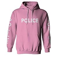 VICES AND VIRTUES POLICE Officer Costume Support BLUE LIVES Hoodie