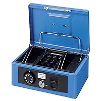 Lion Office Supplies HS-94 Portable Safe, SS Size, A5 or less, Storage Size, Blue