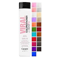 Celeb Luxury Intense Color Depositing Colorconditioner Conditioner + BondFix Bond Rebuilder, Vegan, Sustainably Sourced Plant-Based, Semi-Permanent, Viral and Gem Lites Colorconditioners