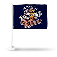 Rico Industries Greenville Swamp Rabbits Double Sided Car Flag - 16
