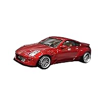 Scale Car Models 1 64 for Fairlady Z33 350Z Red Alloy Die-cast Model Car Fashion Adult Collection Ornaments Display Pre-Built Model Vehicles