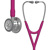 3M Littmann Cardiology IV Diagnostic Stethoscope, 6158, More Than 2X as Loud*, Weighs Less**, Stainless Steel Chestpiece, 27