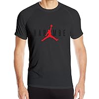 Men's Harambe X Jordan T-shirt Black XL