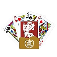 homeworld Year of Rat Animal China Zodiac Pattern Royal Flush Poker Playing Card Game
