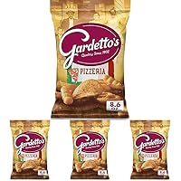 Gardetto's Snack Party Mix, Pizzeria, Savory Pub Mix Snack Bag, 8.6 oz (Pack of 4)