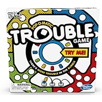 ̷P̷~o̷p̷-̷O̷-̷M̷~a̷t̷i̷c Trouble Board Game for Kids Ages 5 and Up 2-4 Players (Packaging May Vary)