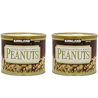 Super XL VA Peanuts, 40 Ounce, Light Brown, 2-Pack Kirkland Signature Super XL VA Peanuts, 40 Ounce, Light Brown, 2-Pack