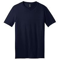 District - Young Mens Very Important Tee V-Neck. Dt6500
