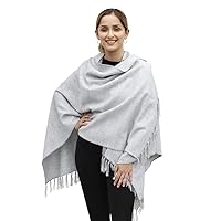Superfine Alpaca Wool Alpaca Blend Poncho For Women Cloak Cape Coat Ruana Soft
