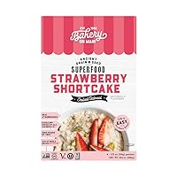 Bakery On Main, Gluten-Free Instant Oatmeal, Vegan & Non GMO - Strawberry Shortcake, 10.5oz (Pack of 1)