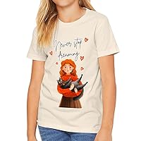 Never Stop Dreaming Kids' T-Shirt - Inspirational T-Shirt - Cute Tee Shirt for Kids