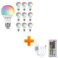 Smart Bulbs 10 Pack and 44 Key Remote Control