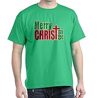 CafePress Merry Christmas Men's Value T Shirt Graphic Shirt