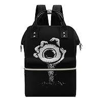 Big Black Eye Large Capacity Shoulder Bag Waterproof Mommy Tote Bags Travel Diaper Backpack for Women