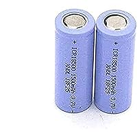 SOENS aa Lithium batteries2pcs 18500 Lithium Battery 1500mAh Foot Capacity Rechargeable Battery 3.7V Dazzling Flashlight Battery