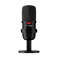 SoloCast – USB Condenser Gaming Microphone, for PC, PS4, PS5 and Mac, Tap-to-Mute Sensor, Cardioid Polar Pattern, great for Streaming, Podcasts, Twitch, YouTube, Discord,Black