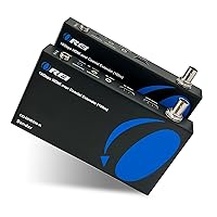 OREI 4K HDMI Over Coax Extender Upto 330 Feet - UltrHD HDMI 2.0 Over Coaxial Cable 75Ohm RG-6 Copper Dual Bidirectional IR Control, Audio Out CO-UHD330-K