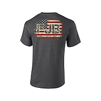 FJB Funny Political Humor F Joe Biden Conservative Republican Men's Short Sleeve T-Shirt