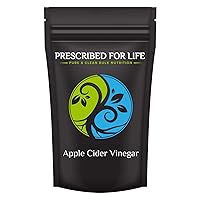 Prescribed for Life Apple Cider Vinegar Powder | Organic ACV | Spray Dried, Gluten Free, Vegan, Non GMO | 5% Acetic Acid (Malus pumila Mill) (4 oz / 113 g)