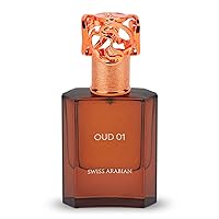 Oud 01 - Luxury Products From Dubai - Long Lasting And Addictive Personal EDP Spray Fragrance - A Seductive, Signature Aroma - The Luxurious Scent Of Arabia - 1.7 Oz