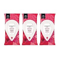 Summer’s Eve Blissful Escape Daily Refreshing Feminine Wipes, Removes Odor, pH balanced, 32 Count, (Pack of 3)