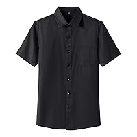 Hawaiian Golf Shirts Men Mens Neutral Button Down Shirt Man Summer Tee Shirt Lightweight Tshirt Big Tall Tuxedo Shirt