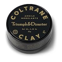 TRIUMPH & DISASTER | Coltrane Clay Hair Pomade | Medium Hold for Fine to Thick Hair - Matte Finish for Men, 65g