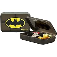 Performa Daily Pill Container Case - Batman - Dishwasher Safe and BPA-Free