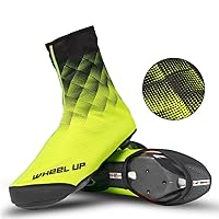 Cycling Shoe Covers,Bike Shoes Cover,M,L,XL,XXL,Windproof Water Resistant Thermal Bike Shoes Cover for Men Women,Yellow,XXLarge