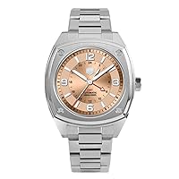 San Martin Original Design Square GMT Mens Watch 40mm Automatic Mechanical Watches for Men Sapphire Glass Waterproof Wristwatch