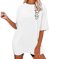 Blouses for Women Fashion 2024 Plus Size Womens Oversized Loose Shirts Tops Graphic Casual Funny Shirts Womens