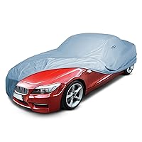 iCarCover Custom Car Cover for 2009-2023 BMW Z4 Waterproof All Weather Rain Snow UV Sun Protector Full Exterior Indoor Outdoor Car Cover