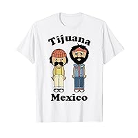Cheech & Chong Tijuana Mexico Toon Style Full Bodies T-Shirt