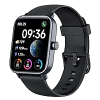 ENOMIR Smartwatch with Phone Function, 1.8 Inch Smartwatch Men with Bluetooth Call, Alexa Built-in, 24H Heart Rate SpO2 Sleep Monitor, 5ATM Waterproof, Pedometer Watch Women Compatible with