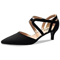 Trary Women's Low Heels Pumps Dress Pointed Toe Comfortable Casual Work Office Wedding Party Pumps Shoes
