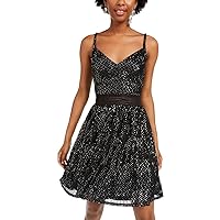 Womens A-Line Short Cocktail and Party Dress