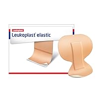 Leukoplast Elastic Fabric Adhesive Latex Free Bandages Small Digit (100 in Box)