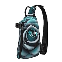 The Underwater World Tropical Fish Print Lightweight Adjustable Crossbody Backpack Daypack For Men,Women Sling Bag