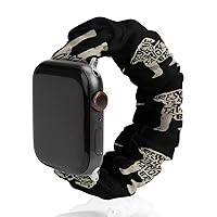 Rescue Dog Watch Bands Elastic Replacement Wristband Compatible with IWatch Bands Series 6 5 4 3 2 1
