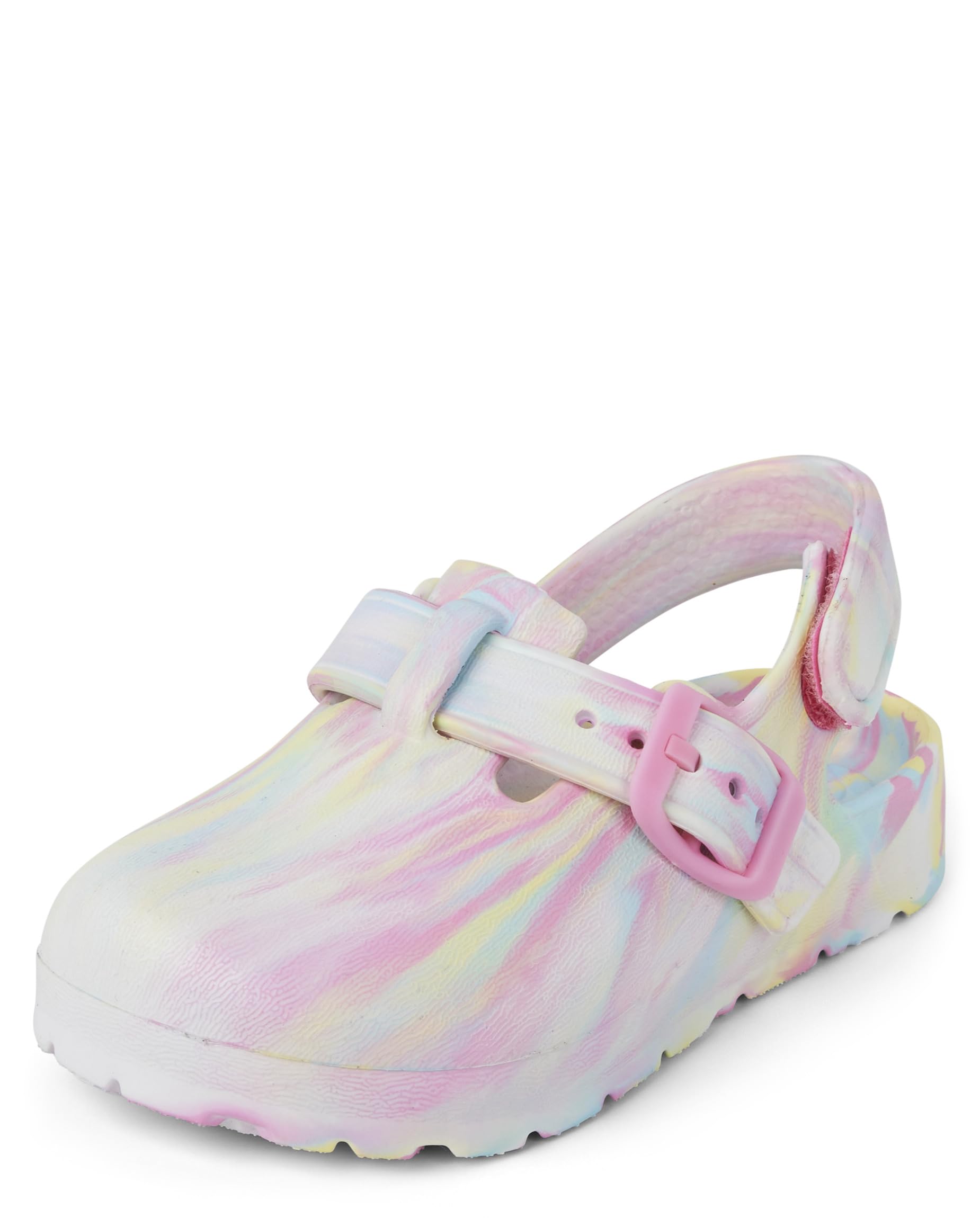 The Children's Place Girl's Baby Toddler Closed Toe Clogs with Backstrap Sandal