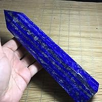 Natural Rock Lapis Lazuli Quartz Crystal Stone Point Wand (Size : 500-550g)