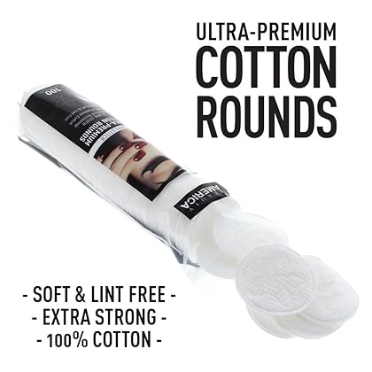 Beauty America Ultra-Premium Flower Flamestitch Cotton Round, Pack of 8