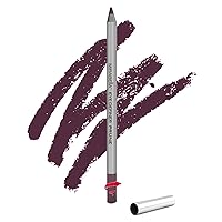 Mirabella Retractable Eye Definer Gel Eyeliner Pencil, Richly Pigmented Color Eyeliner Offers All-Day Wear for Precise and Sultry Looks with Hydrating Antioxidants Vitamin E and C, Prune